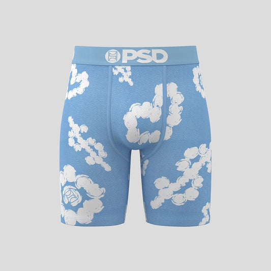 RECREATION- 平口四角褲-天藍雲朵-藍色