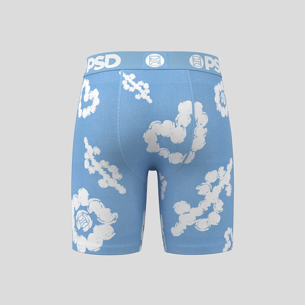 RECREATION- 平口四角褲-天藍雲朵-藍色