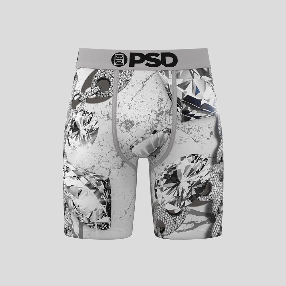 LUXURY- 平口四角褲-百萬巡演-灰色