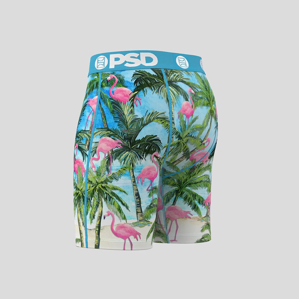 ANIMAL- 平口四角褲-小島時光-藍色