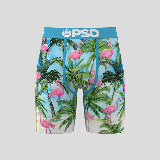 ANIMAL- 平口四角褲-小島時光-藍色