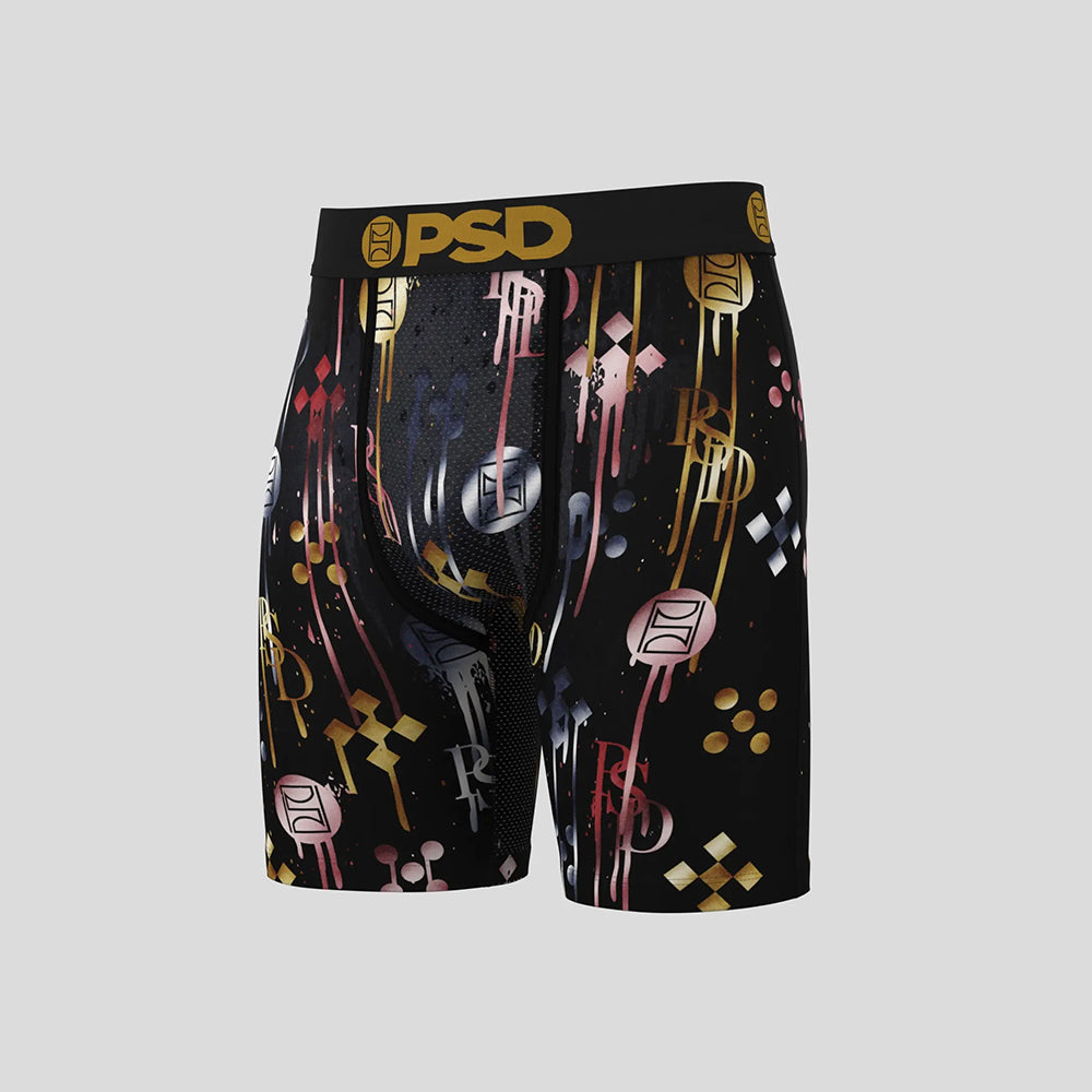 3-Pack - Boxer Briefs - Palm Tree Paradise - Blue