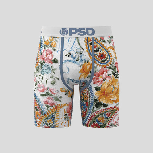 JA MORANT- 平口四角褲 (涼感版型)-渲染花-白色