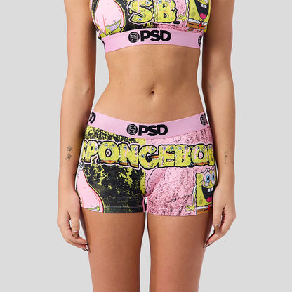 MOVIE- Short Boxer Pants-Scary Movie-Pink