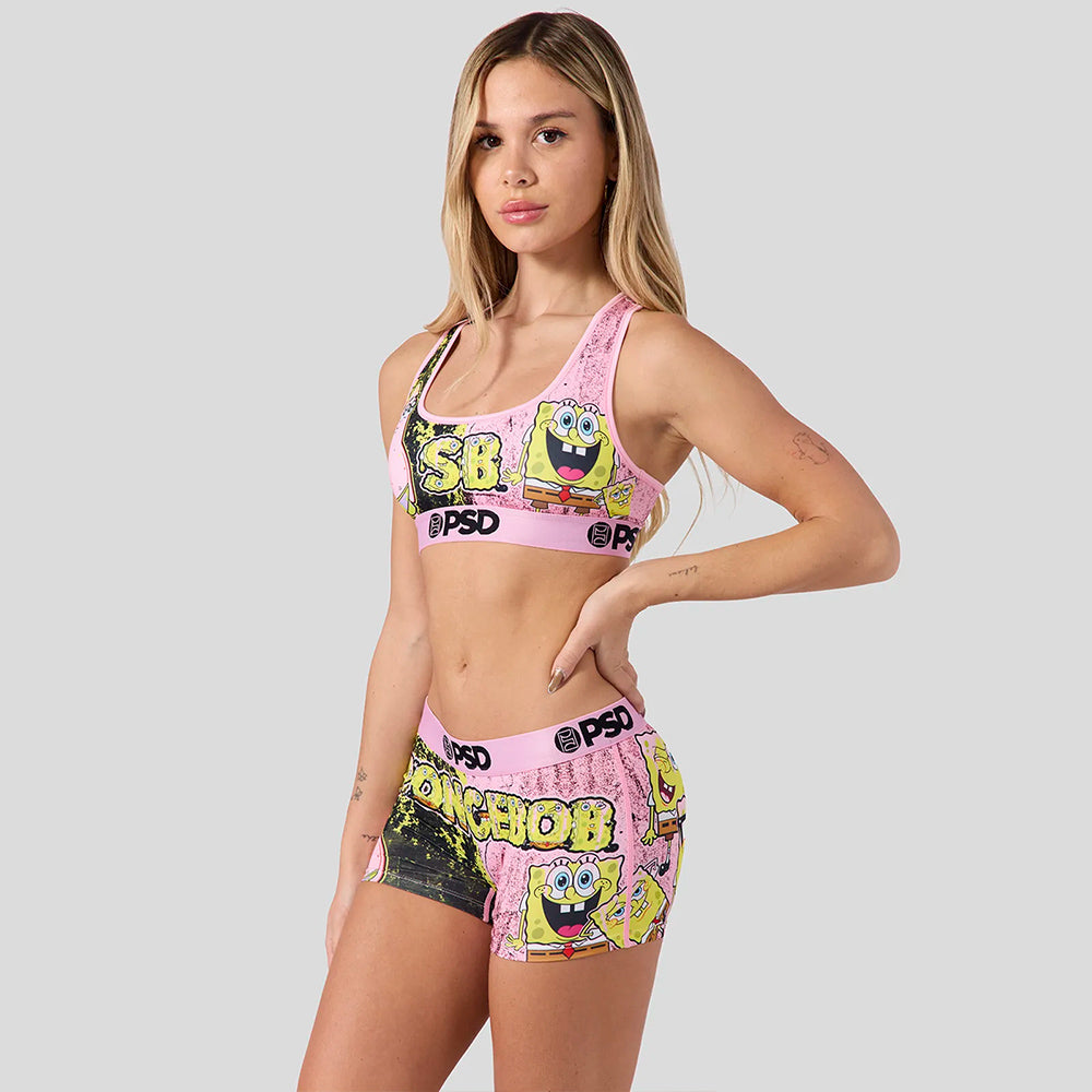 MOVIE- Short Boxer Pants-Scary Movie-Pink