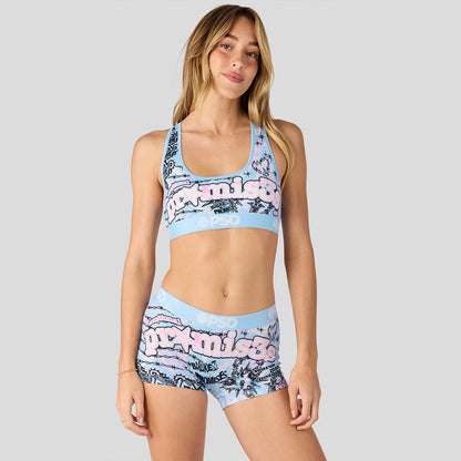 MOVIE- Short Boxer Pants-Scary Movie-Pink