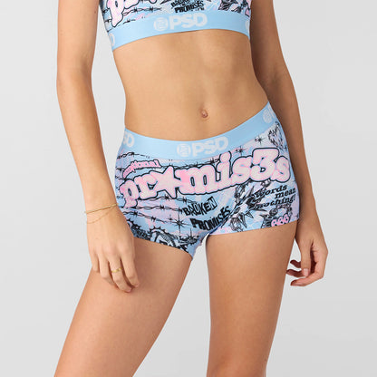 MOVIE- Short Boxer Pants-Scary Movie-Pink