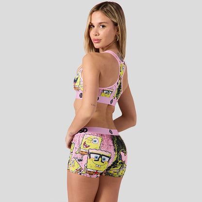 MOVIE- Short Boxer Pants-Scary Movie-Pink