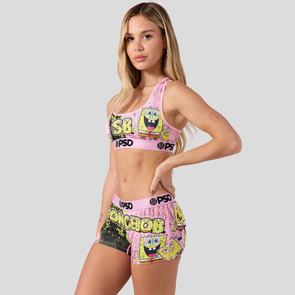 MOVIE- Short Boxer Pants-Scary Movie-Pink