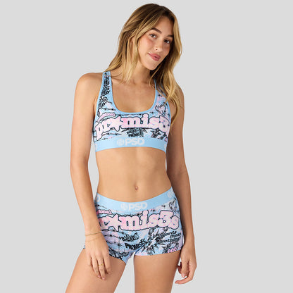MOVIE- Short Boxer Pants-Scary Movie-Pink