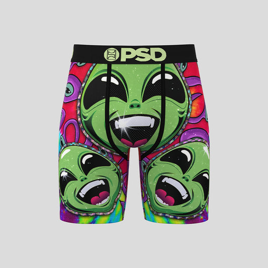 GRUNGE- 平口四角褲-超讚-綠色