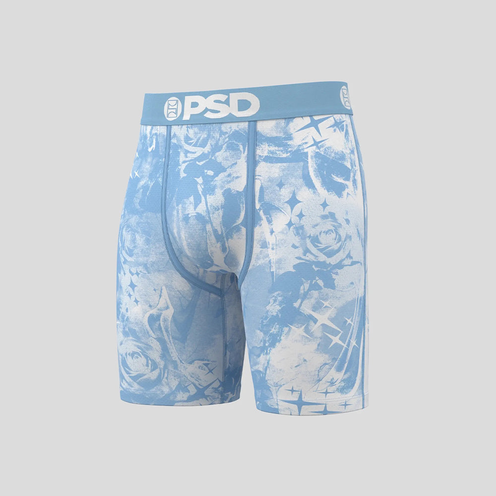 PJ ROSE- Boxer Briefs (Cool Fit) - Smoke Rose - Blue