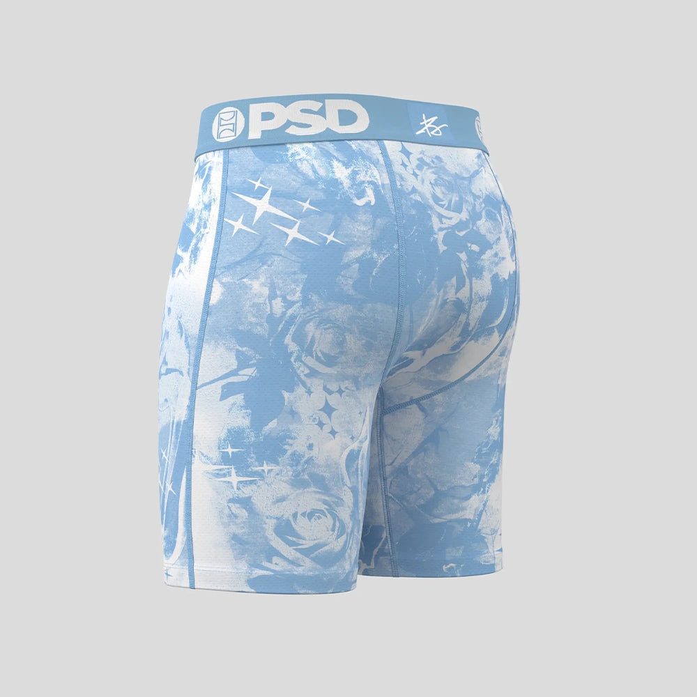 PJ ROSE- Boxer Briefs (Cool Fit) - Smoke Rose - Blue