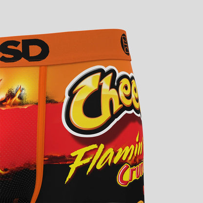 CHEETOS- 平口四角褲 -火辣起司-橘色