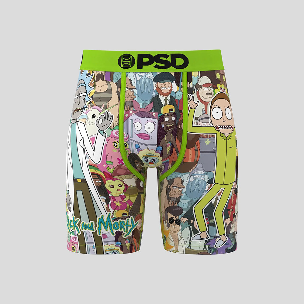 RICK AND MORTY - Boxer Briefs - Parasite - Green