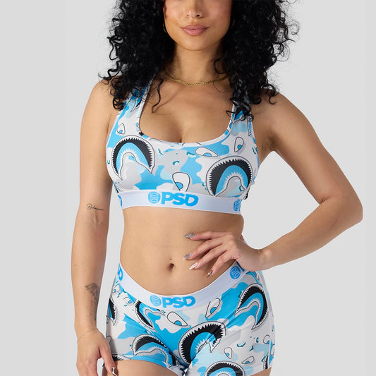 WARFACE-Short Vest-Sea Shark-White