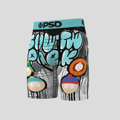 SOUTH PARK- Boxer Briefs-Street Fighter-Blue