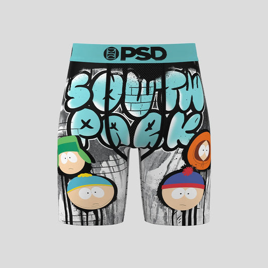 SOUTH PARK- 平口四角褲-街頭霸王-藍色