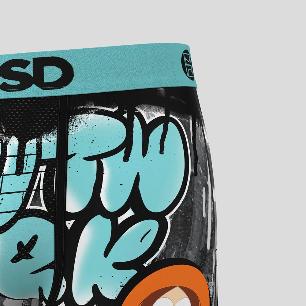 SOUTH PARK- Boxer Briefs-Street Fighter-Blue