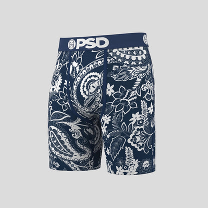 3-Pack - Boxer Briefs - Palm Tree Paradise - Blue