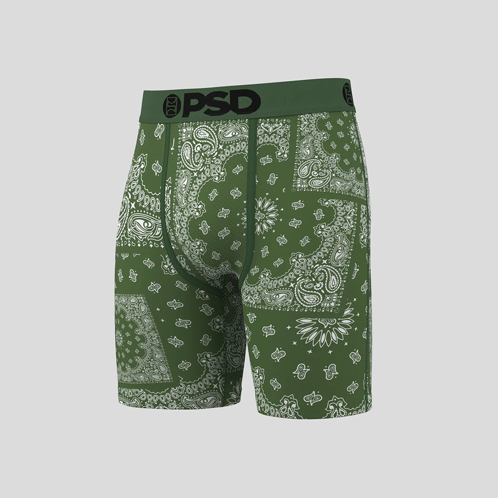 3-Pack - Boxer Briefs - Palm Tree Paradise - Blue