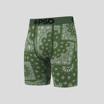 3-Pack - Boxer Briefs - Palm Tree Paradise - Blue