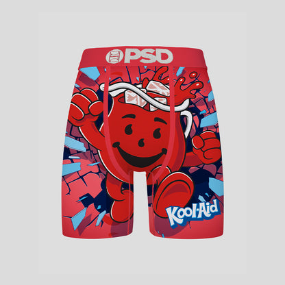 KOOL AID- 平口四角褲-酷愛飲料-紅色