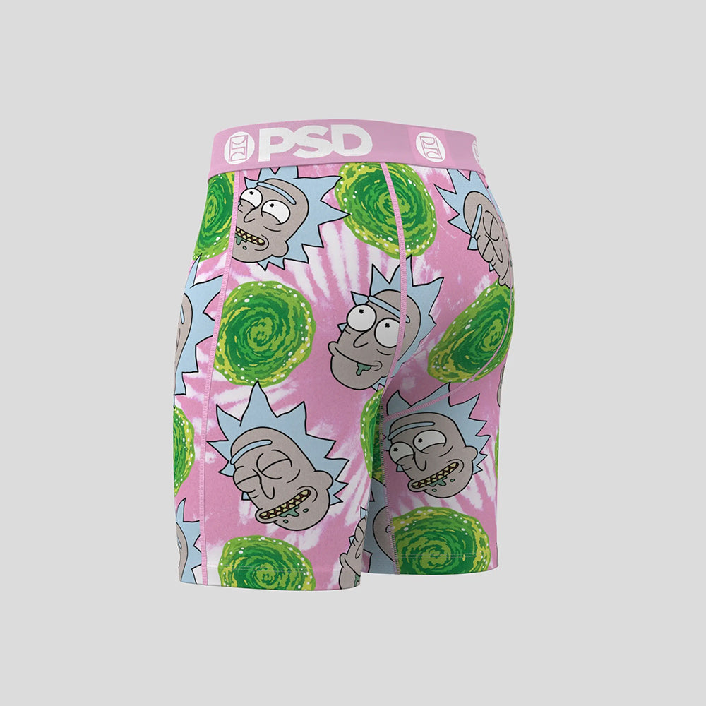 RICK AND MORTY- 平口四角褲 -多重宇宙-粉色