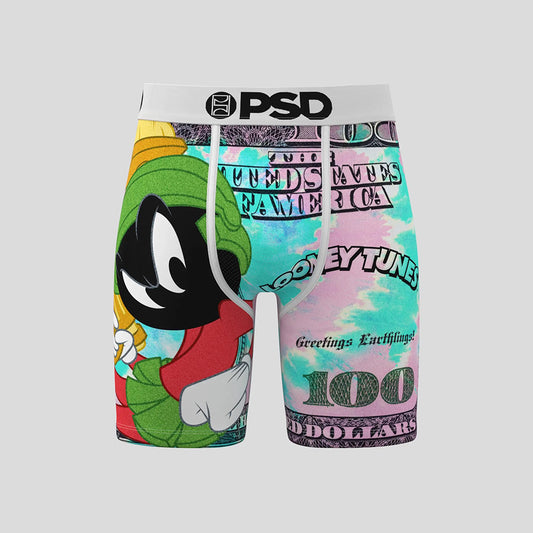 LOONEY TUNES- 平口四角褲-火星人馬文-灰色