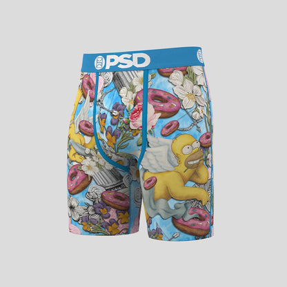 THE SIMPSONS- 平口四角褲-愛神丘比森-藍色