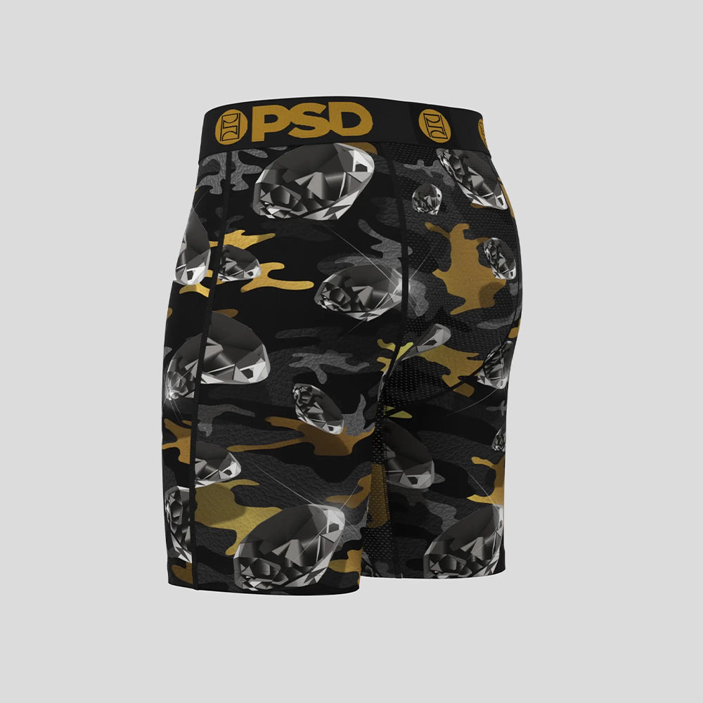 WARFACE- 平口四角褲-黑金傳說-黑色