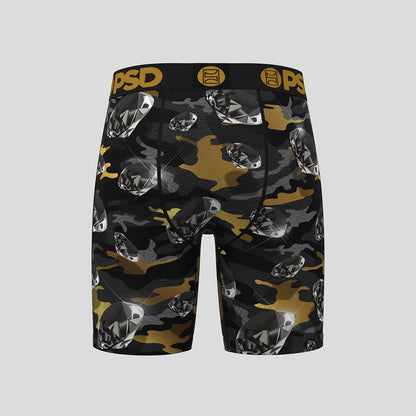 WARFACE- 平口四角褲-黑金傳說-黑色