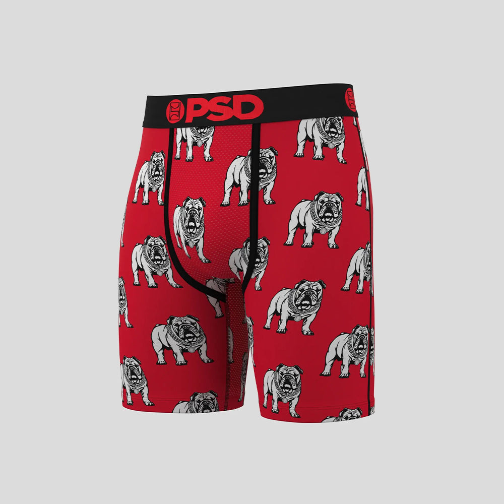 ANIMAL- 平口四角褲-鬥牛犬-紅色