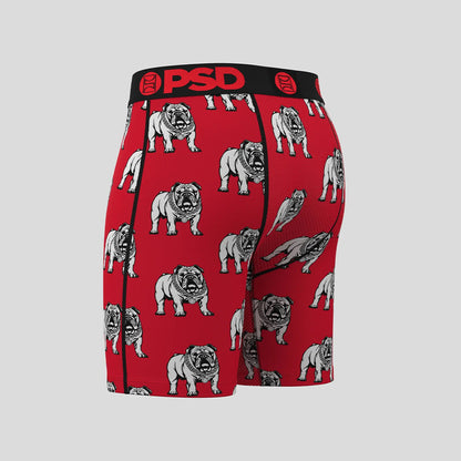 ANIMAL- 平口四角褲-鬥牛犬-紅色