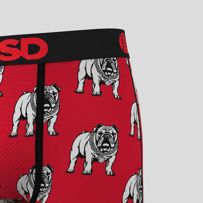 ANIMAL- 平口四角褲-鬥牛犬-紅色