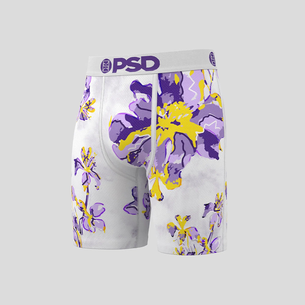 PAOLO - Boxer Briefs (Cool Fit) - Paisley Pattern - Blue