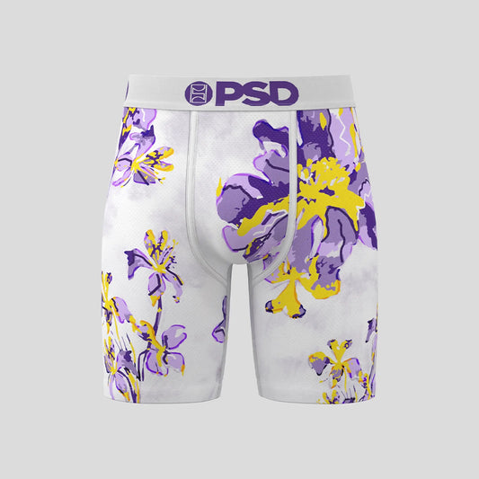 PAOLO - Boxer Briefs (Cool Fit) - Paisley Pattern - Blue