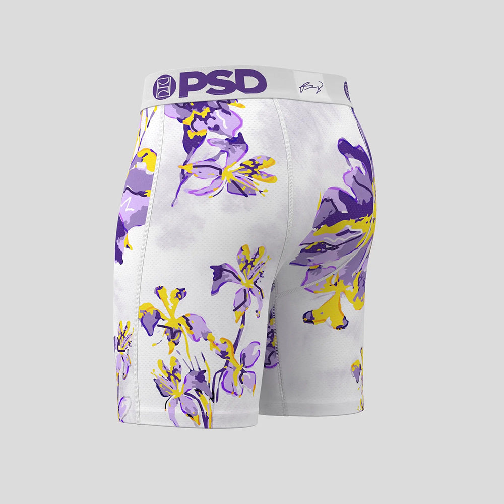 PAOLO - Boxer Briefs (Cool Fit) - Paisley Pattern - Blue