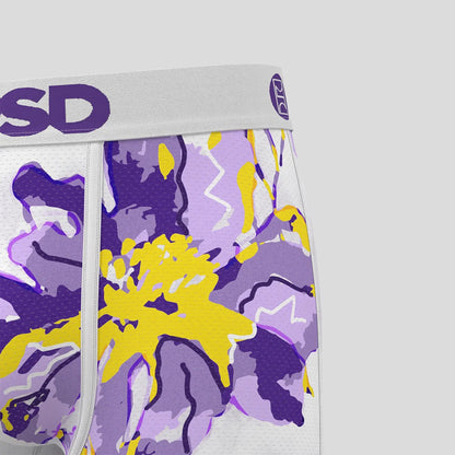 PAOLO - Boxer Briefs (Cool Fit) - Paisley Pattern - Blue