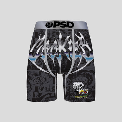 COOKIES- 平口四角褲-東京甩尾-灰色