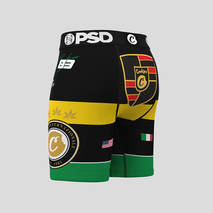 COOKIES- 平口四角褲-義大利-黑色