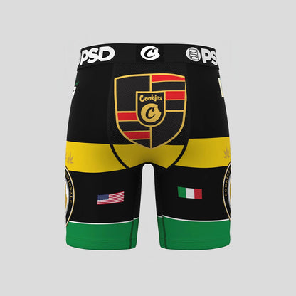 COOKIES- 平口四角褲-義大利-黑色