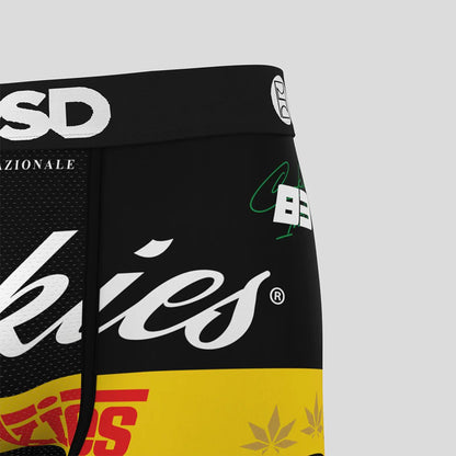 COOKIES- 平口四角褲-義大利-黑色