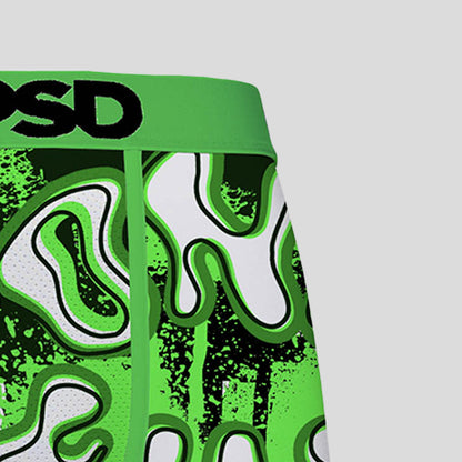 KIYAN ANTHONY- 平口四角褲 (涼感版型)-一路向北-綠色