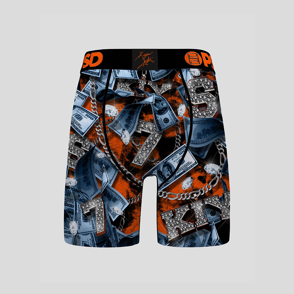 KIYAN ANTHONY- 平口四角褲 (涼感版型)-大富豪-黑色