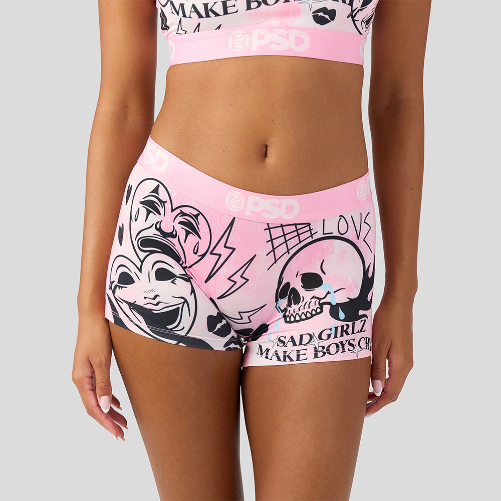MOVIE- Short Boxer Pants-Scary Movie-Pink