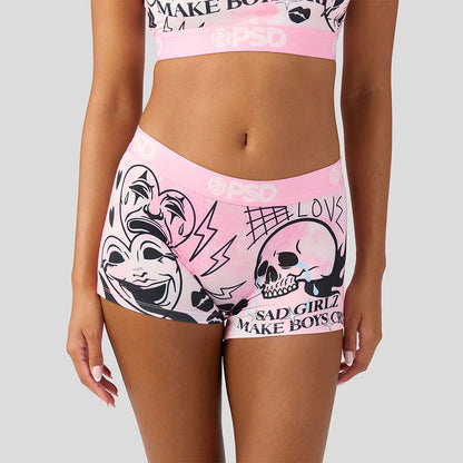 MOVIE- Short Boxer Pants-Scary Movie-Pink