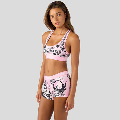 MOVIE- Short Boxer Pants-Scary Movie-Pink