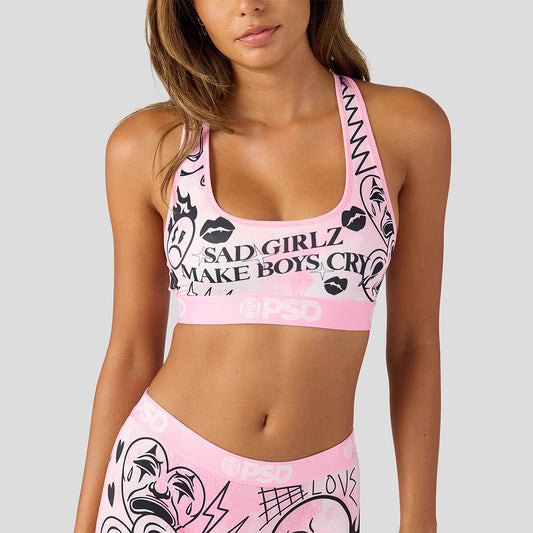 MOVIE- Cropped Tank Top-Scary Movie-Pink