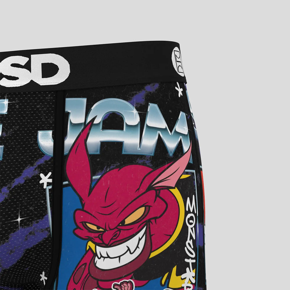 SPACE JAM- 平口四角褲 -宇宙對決-黑色